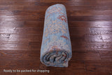Blue Turkish Oushak Hand Knotted Wool Rug - 5' 2" X 8' 3" - Golden Nile