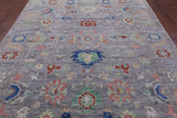 Grey Turkish Oushak Handmade Wool Rug - 8' 4" X 10' 3" - Golden Nile