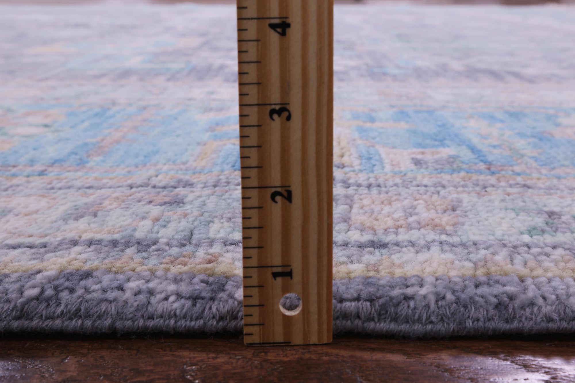 Grey Turkish Oushak Hand Knotted Wool Rug - 9' 0" X 12' 2" - Golden Nile