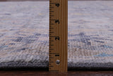 Grey Turkish Oushak Hand Knotted Wool Rug - 9' 2" X 12' 1" - Golden Nile