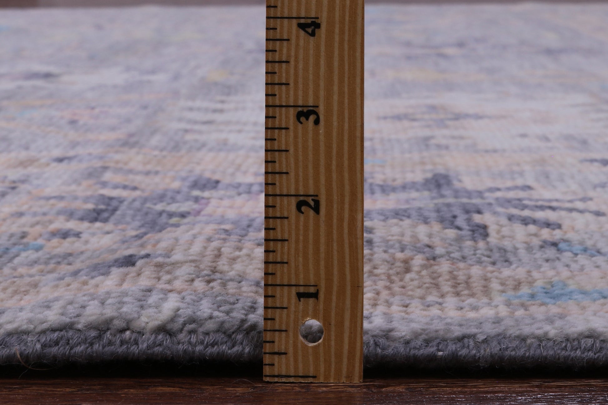 Grey Turkish Oushak Hand Knotted Wool Rug - 9' 2" X 12' 1" - Golden Nile
