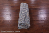 Grey Square Turkish Oushak Hand Knotted Wool Rug - 6' 0" X 6' 3" - Golden Nile