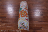 Grey Turkish Oushak Hand Knotted Wool Rug - 8' 11" X 12' 5" - Golden Nile