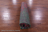 Persian Hand Knotted Wool & Silk Rug - 8' 0" X 8' 7" - Golden Nile
