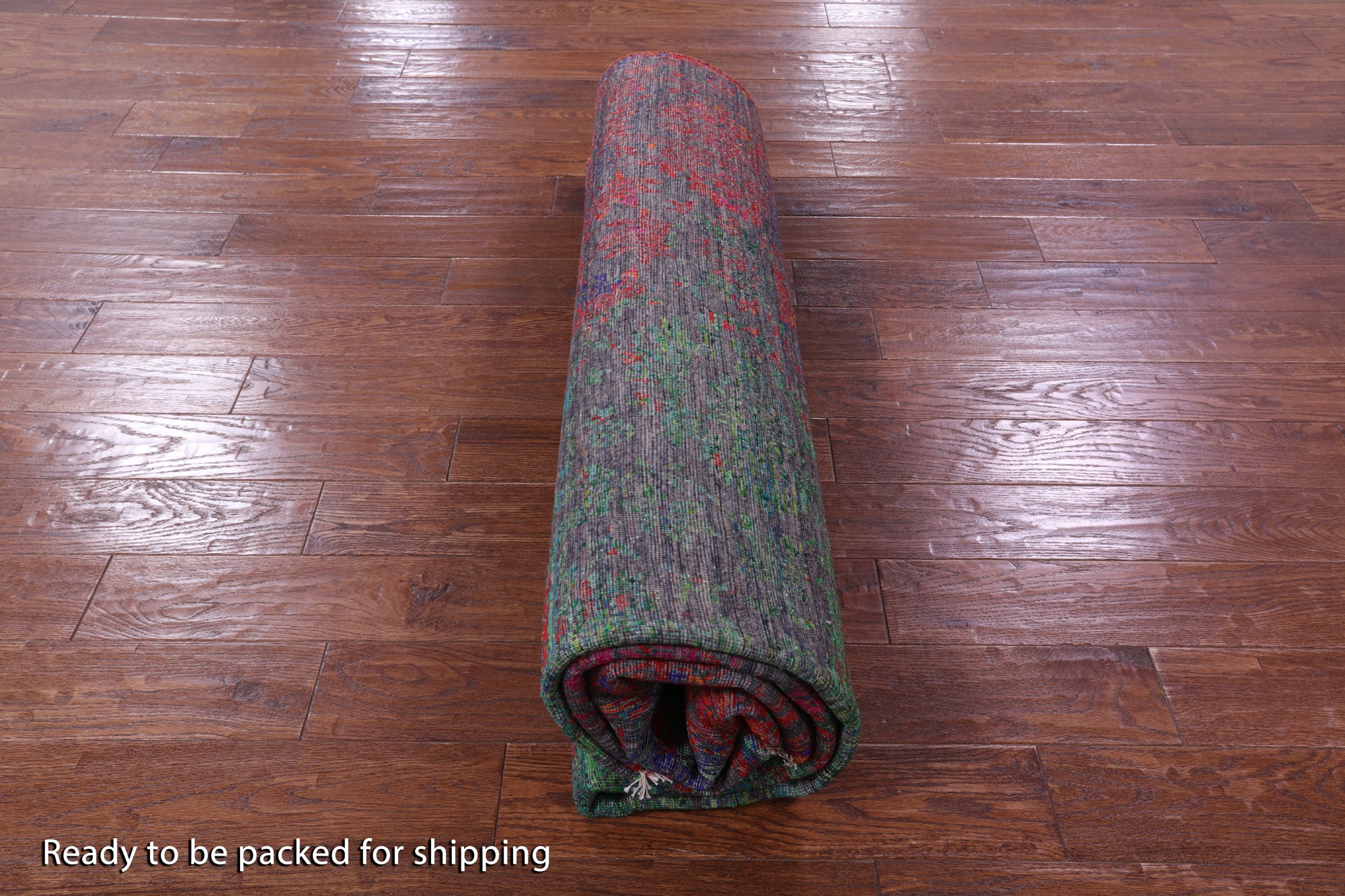 Persian Hand Knotted Wool & Silk Rug - 8' 0" X 8' 7" - Golden Nile