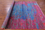Persian Hand Knotted Wool & Silk Rug - 8' 0" X 10' 3" - Golden Nile