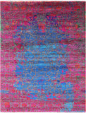 Persian Hand Knotted Wool & Silk Rug - 8' 0" X 10' 3" - Golden Nile