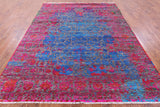 Persian Hand Knotted Wool & Silk Rug - 8' 0" X 10' 3" - Golden Nile