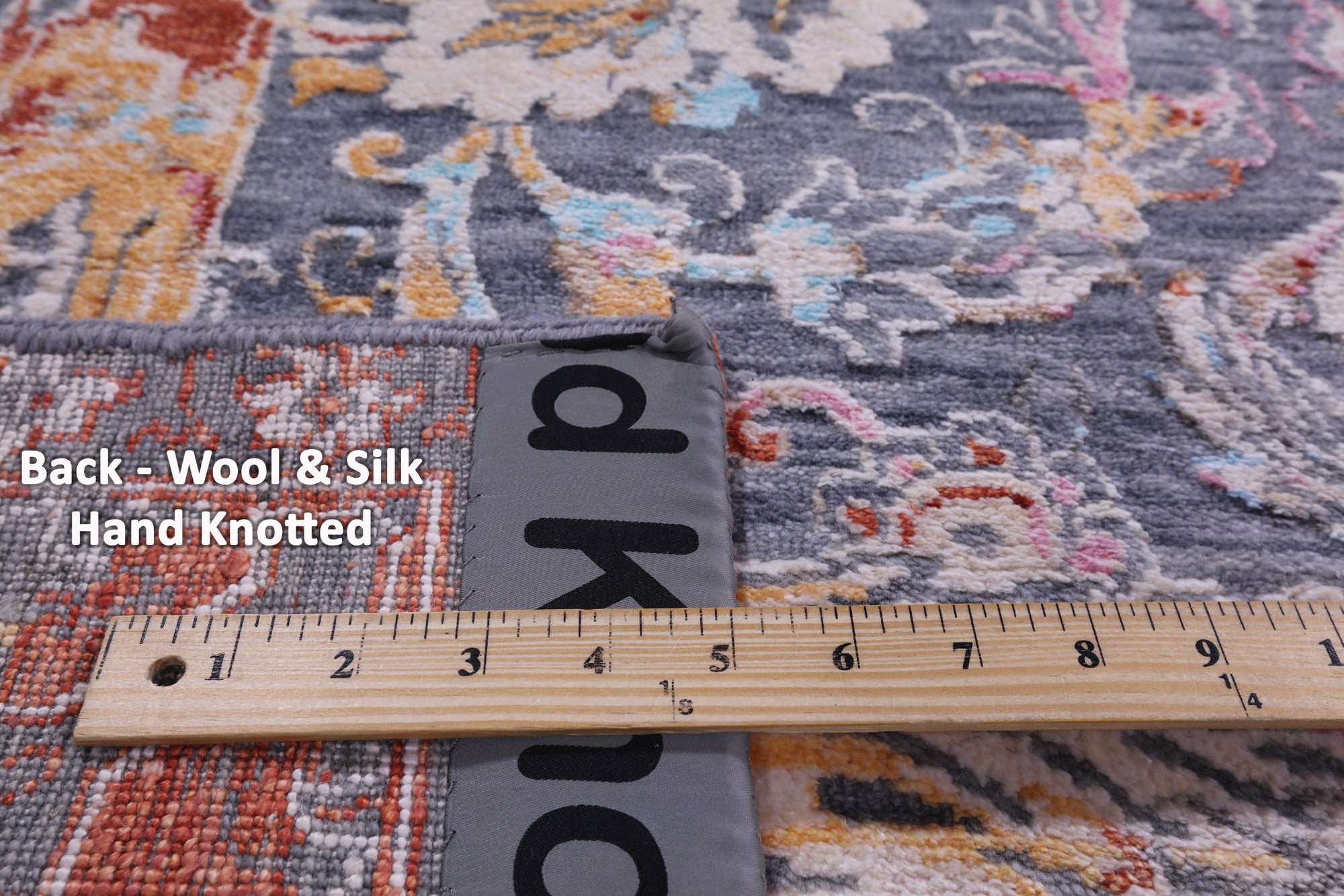 Persian Hand Knotted Wool & Silk Rug - 7' 11" X 10' 0" - Golden Nile