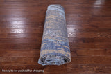 Contemporary Hand Knotted Wool & Silk Rug - 8' 11" X 12' 1" - Golden Nile