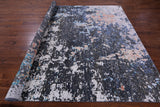 Modern Hand Knotted Wool & Silk Rug - 8' 1" X 9' 8" - Golden Nile