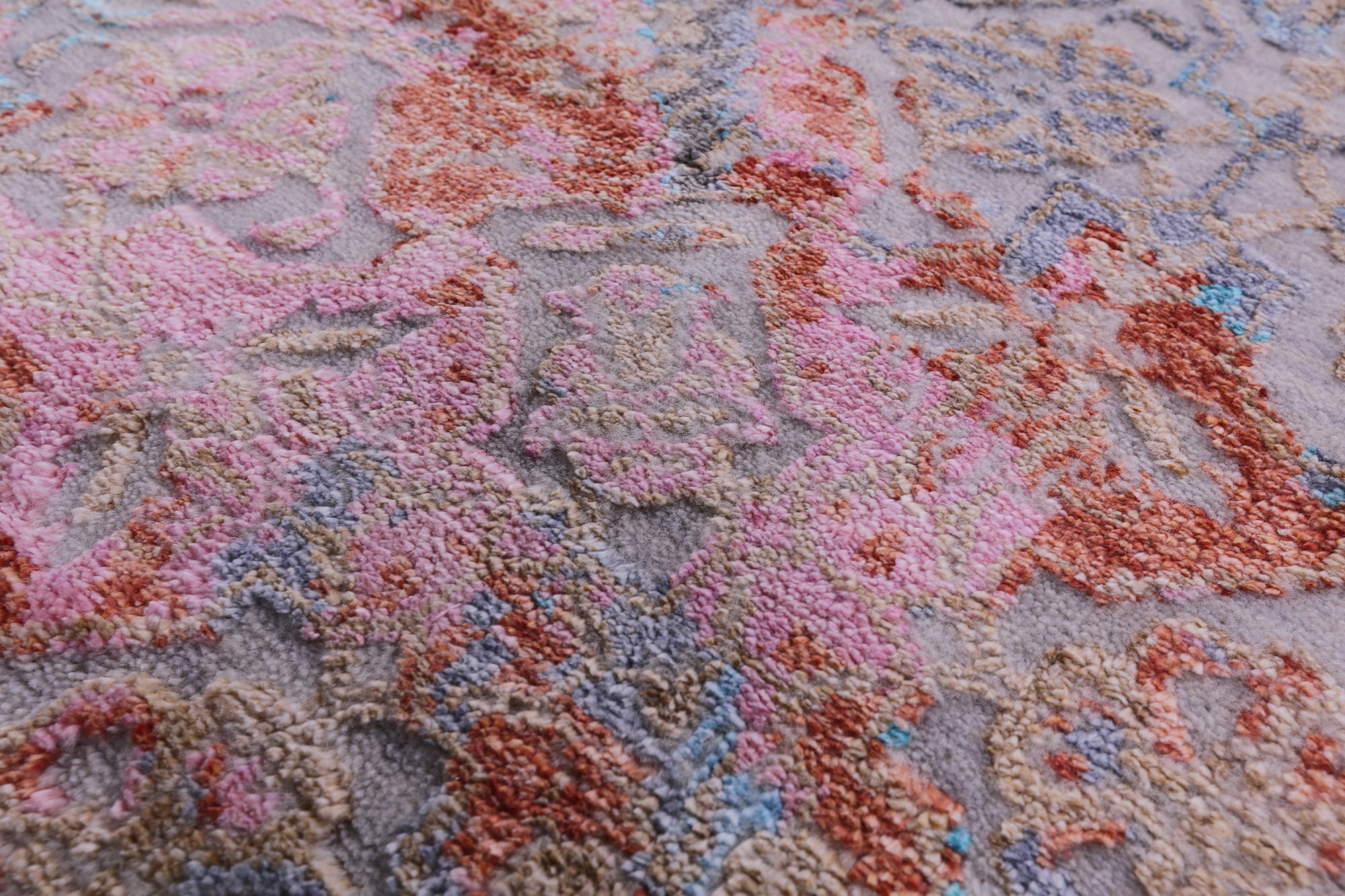 Persian Hand Knotted Wool & Silk Rug - 9' 0" X 12' 1" - Golden Nile