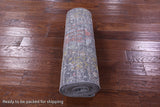 Modern Hand Knotted Wool & Silk Runner Rug - 2' 7" X 14' 0" - Golden Nile