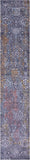 Modern Hand Knotted Wool & Silk Runner Rug - 2' 7" X 14' 0" - Golden Nile