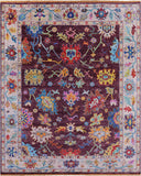 Turkish Oushak Hand Knotted Wool Rug - 9' 3" X 11' 10" - Golden Nile