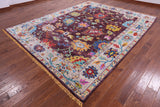 Turkish Oushak Hand Knotted Wool Rug - 9' 3" X 11' 10" - Golden Nile