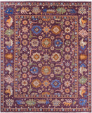 Turkish Oushak Hand Knotted Wool Rug - 12' 3" X 14' 11" - Golden Nile