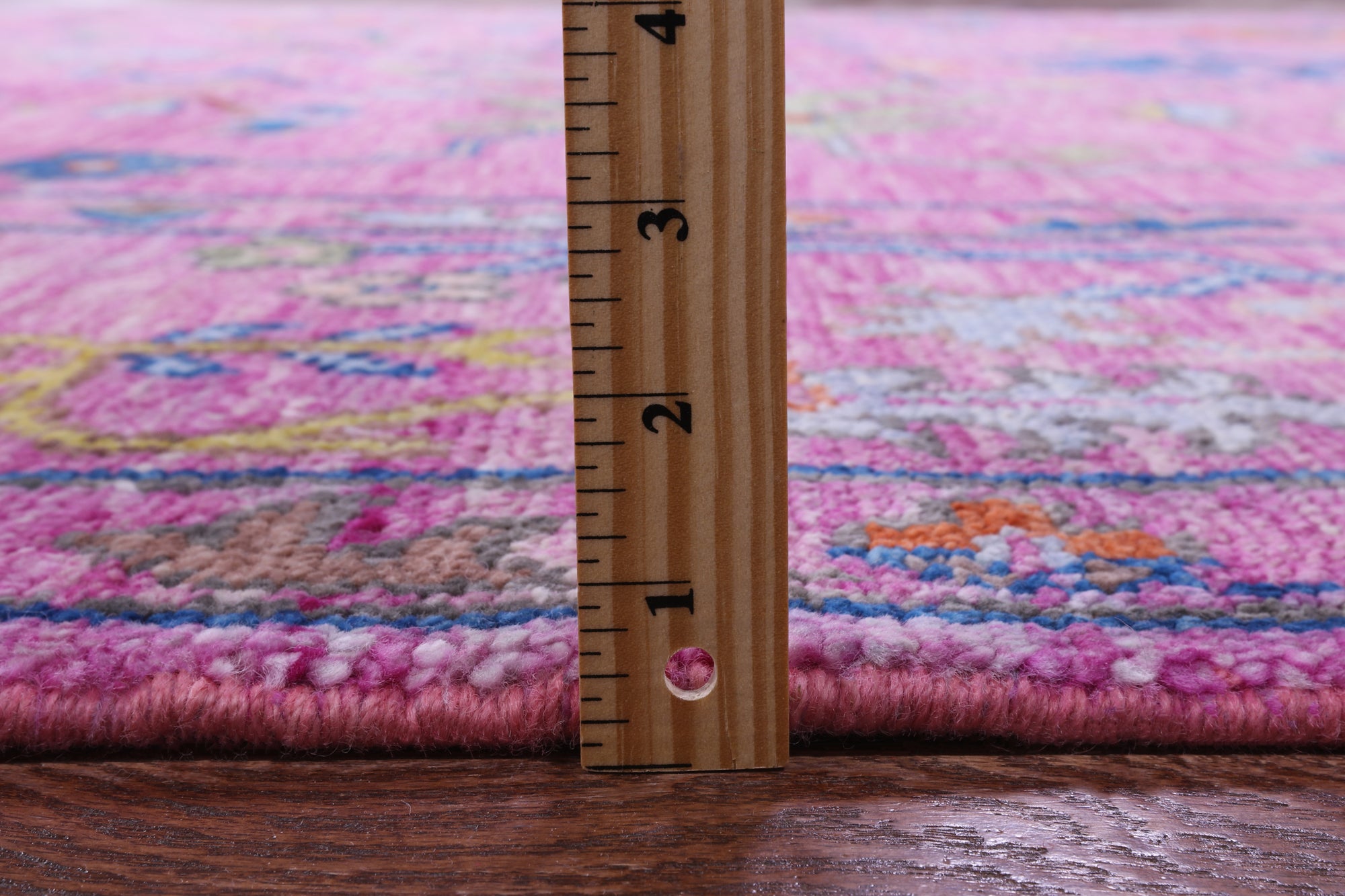 Pink Turkish Oushak Hand Knotted Wool Rug - 8' 11" X 19' 0" - Golden Nile
