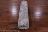 Grey Turkish Oushak Hand Knotted Wool Rug - 9' 2" X 12' 1" - Golden Nile