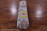 Turkish Oushak Hand Knotted Wool Rug - 9' 3" X 11' 11" - Golden Nile