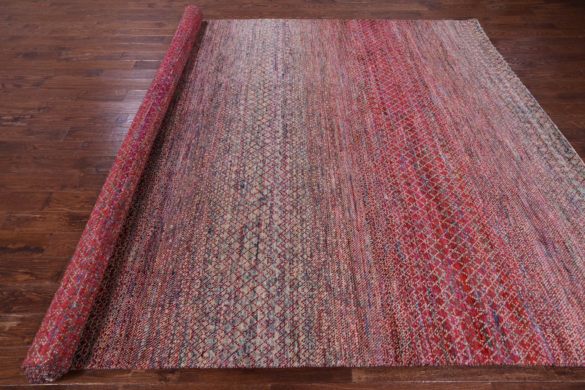 Savannah Grass Hand Knotted Wool Rug - 9' 2" X 12' 2" - Golden Nile