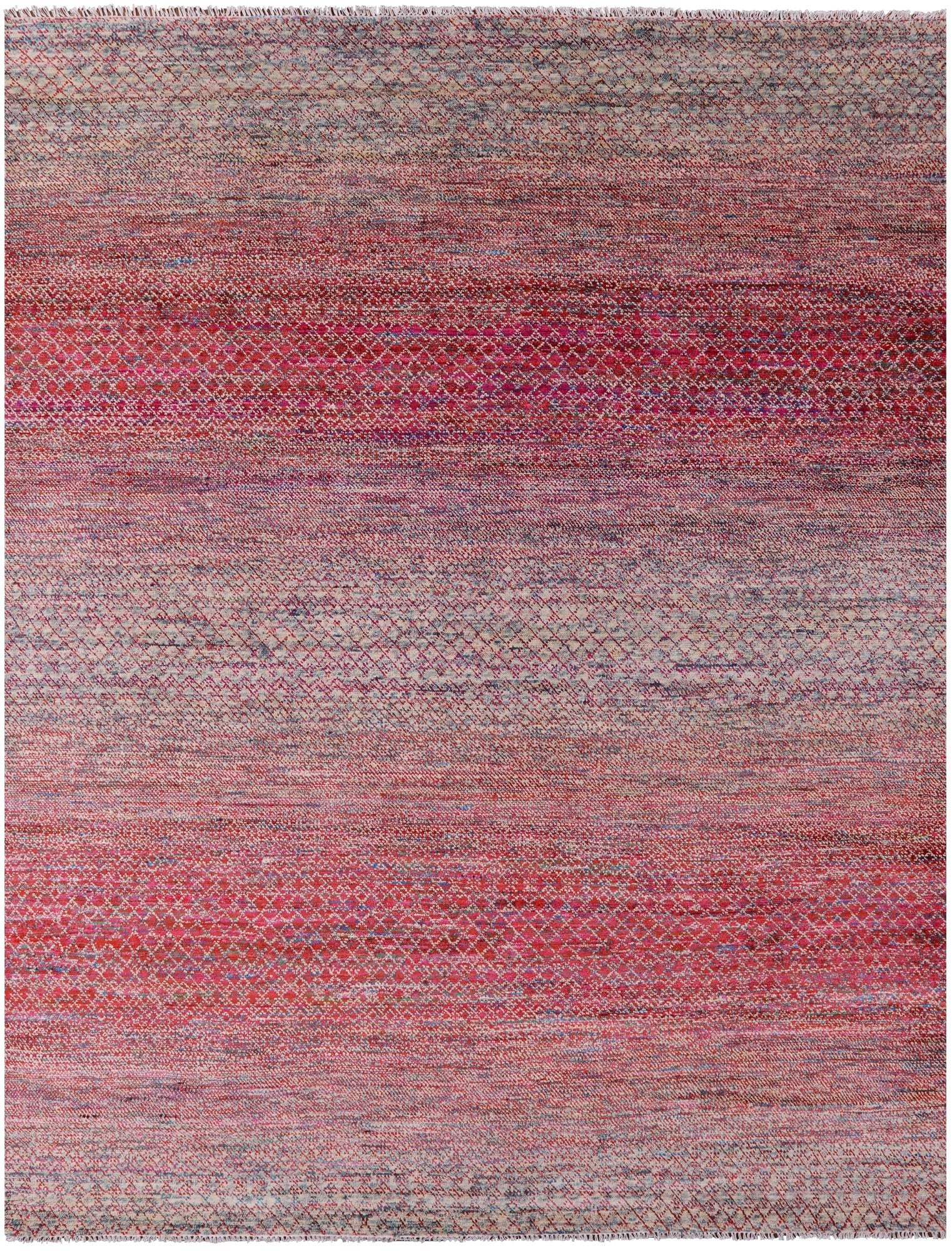 Savannah Grass Hand Knotted Wool Rug - 9' 2" X 12' 2" - Golden Nile