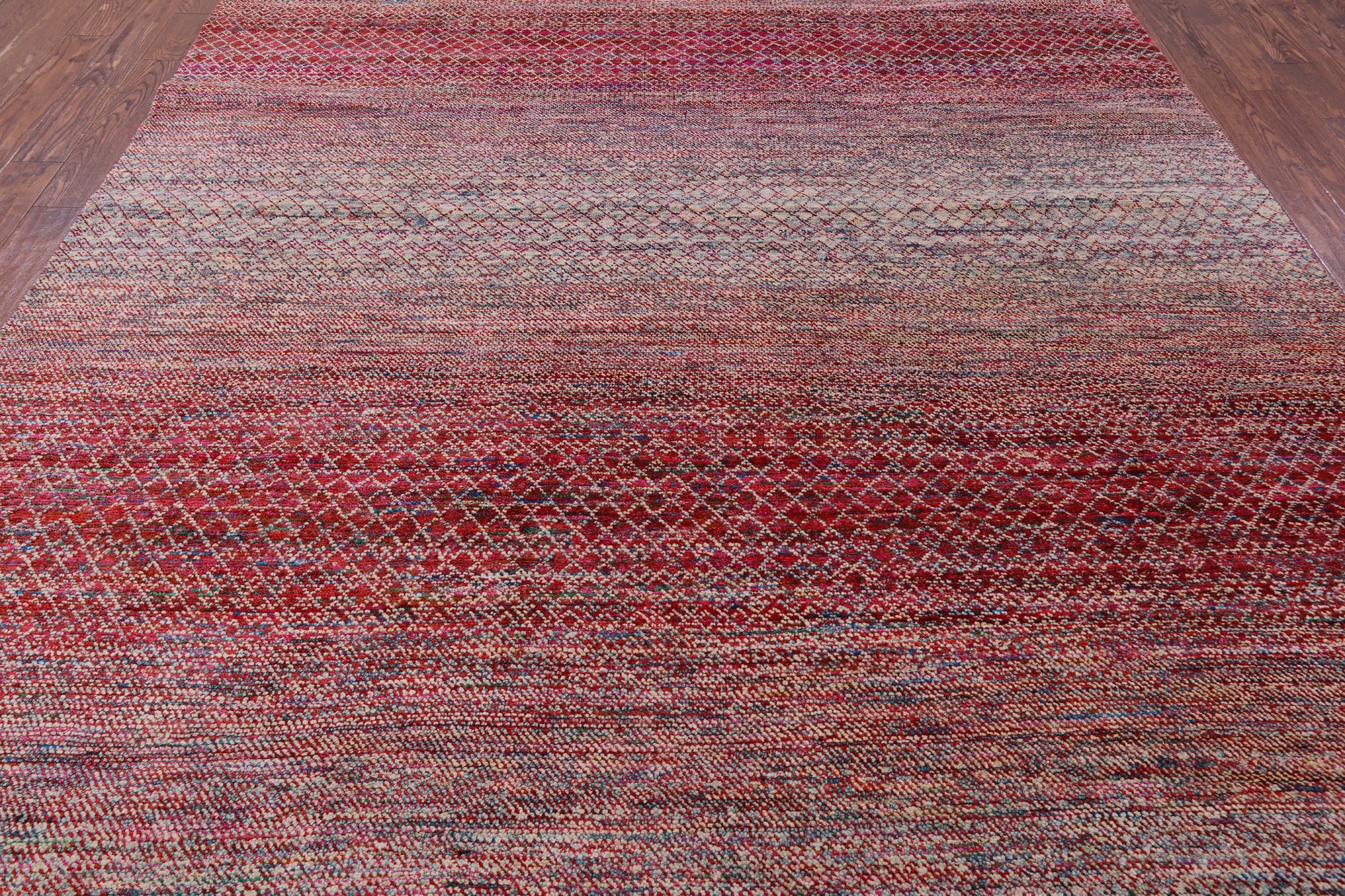 Savannah Grass Hand Knotted Wool Rug - 9' 2" X 12' 2" - Golden Nile