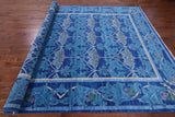 William Morris Hand Knotted Wool Rug - 9' 1" X 12' 2" - Golden Nile