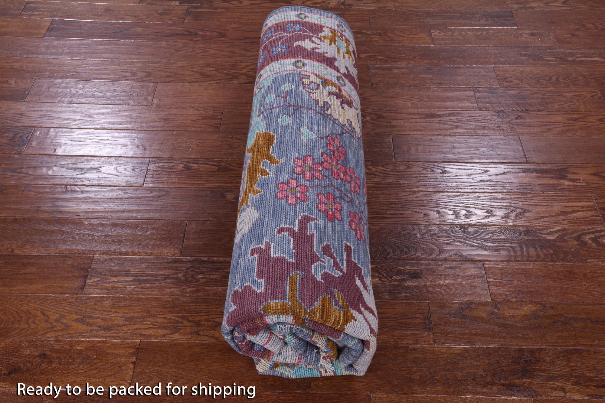 William Morris Hand Knotted Wool Rug - 8' 0" X 10' 0" - Golden Nile