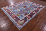 William Morris Hand Knotted Wool Rug - 8' 0" X 10' 0" - Golden Nile