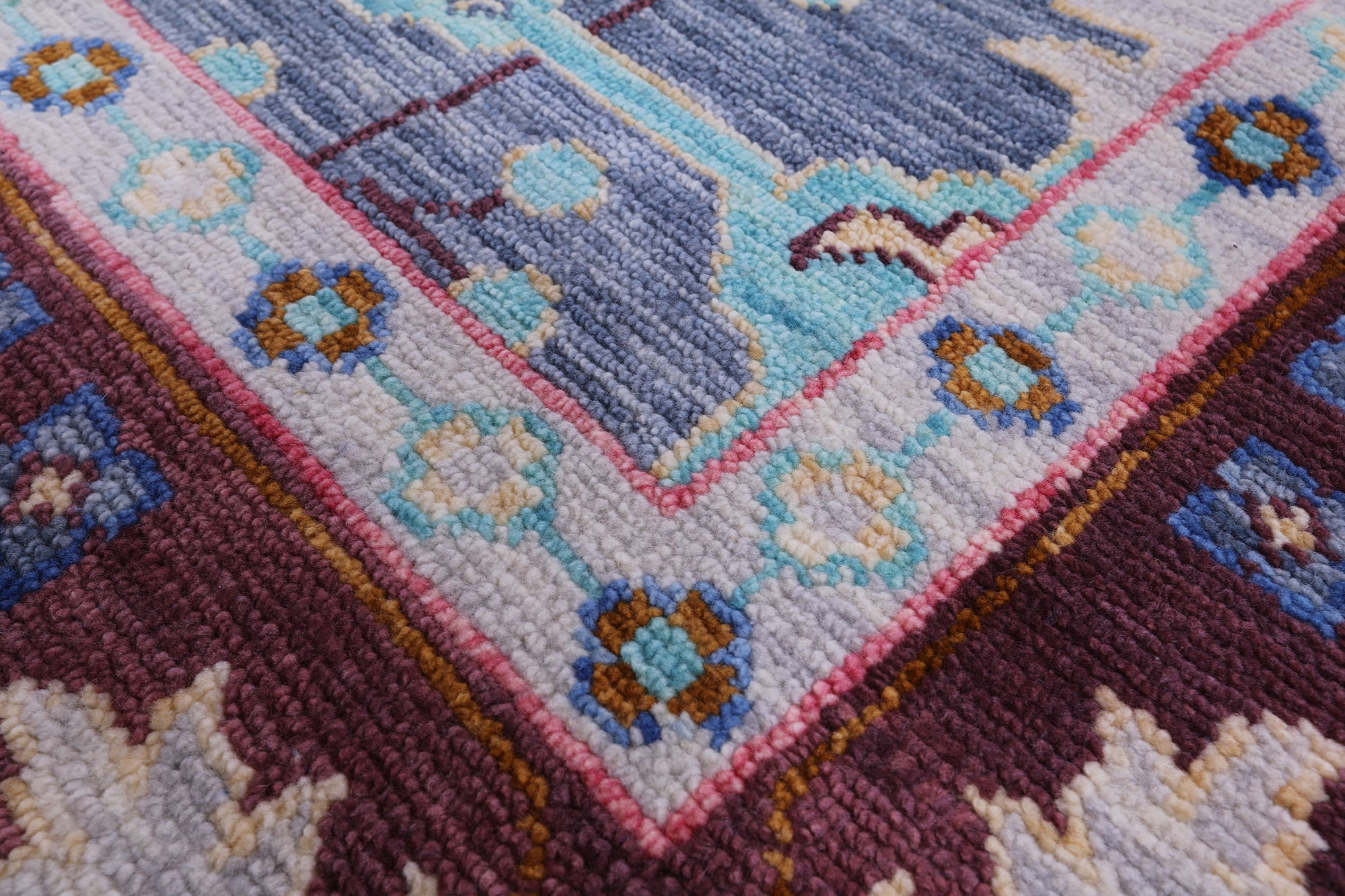 William Morris Hand Knotted Wool Rug - 8' 0" X 10' 0" - Golden Nile