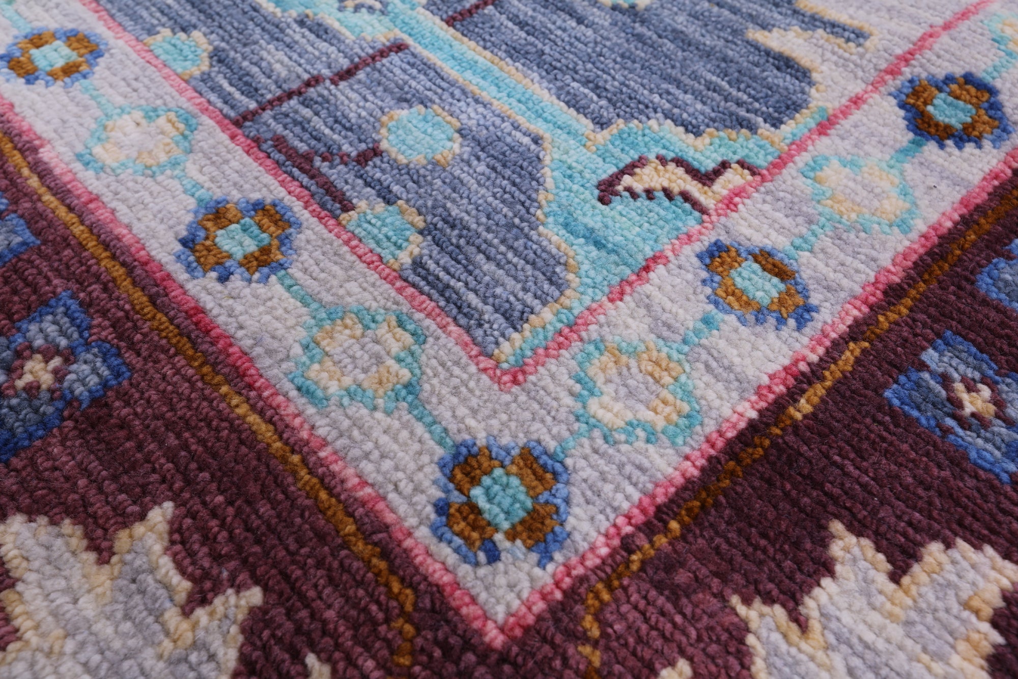 William Morris Hand Knotted Wool Rug - 8' 0" X 10' 0" - Golden Nile