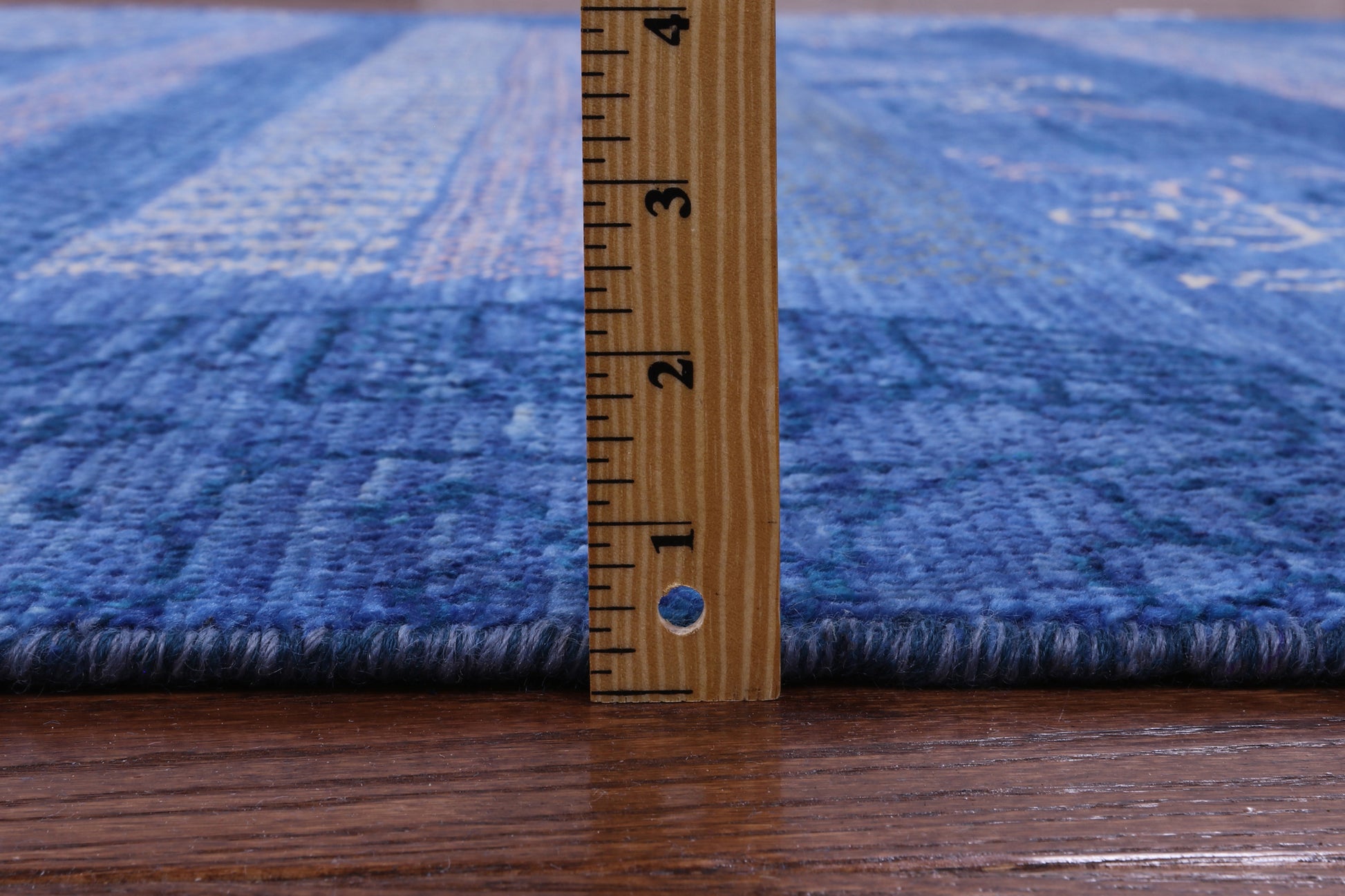 Blue Elephant Design Tribal Persian Gabbeh Hand Knotted Wool Rug - 8' 2" X 9' 11" - Golden Nile