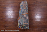 Grey Turkish Oushak Handmade Wool Rug - 8' 0" X 10' 1" - Golden Nile