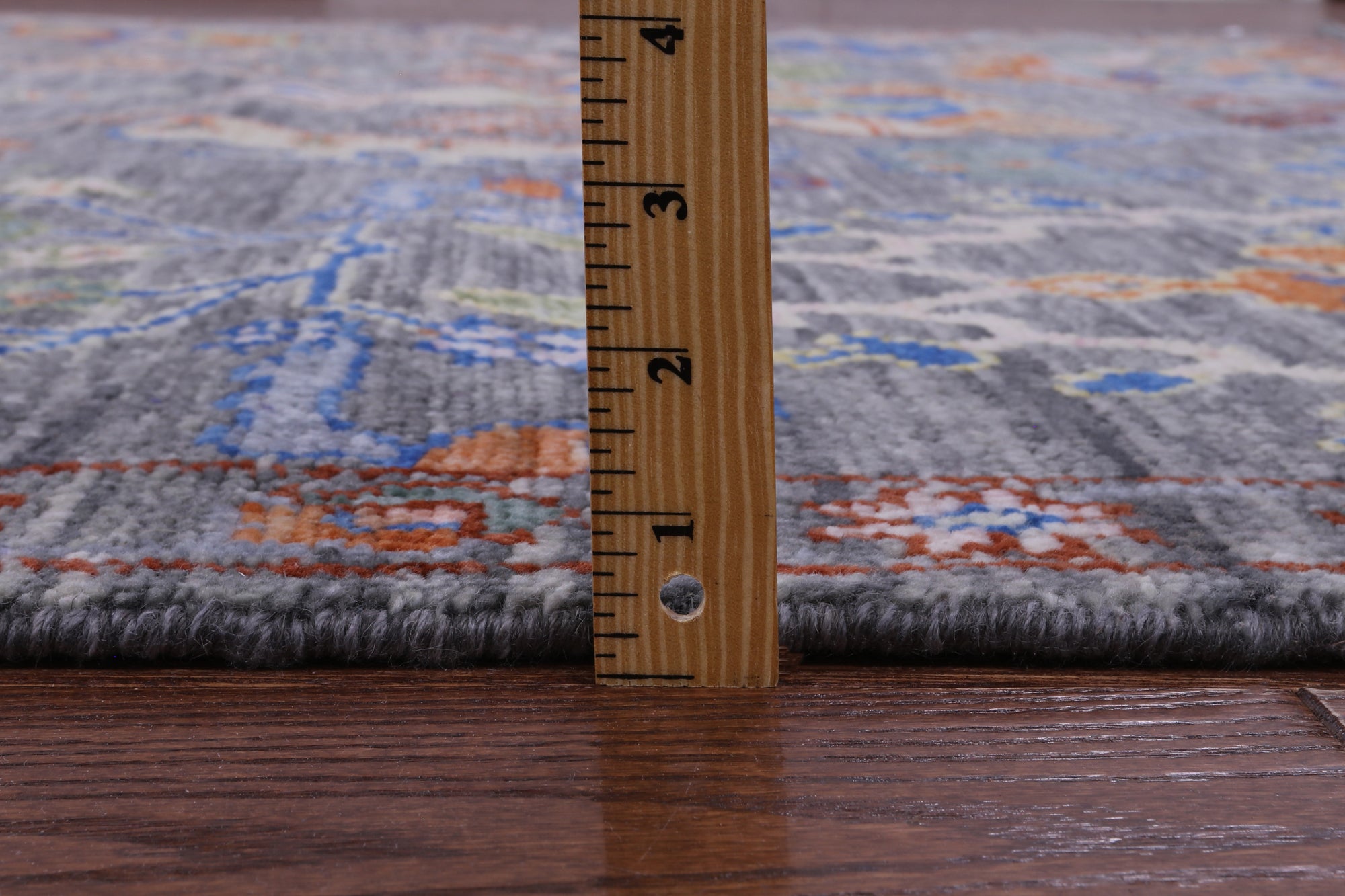 Grey Turkish Oushak Handmade Wool Rug - 8' 0" X 10' 1" - Golden Nile