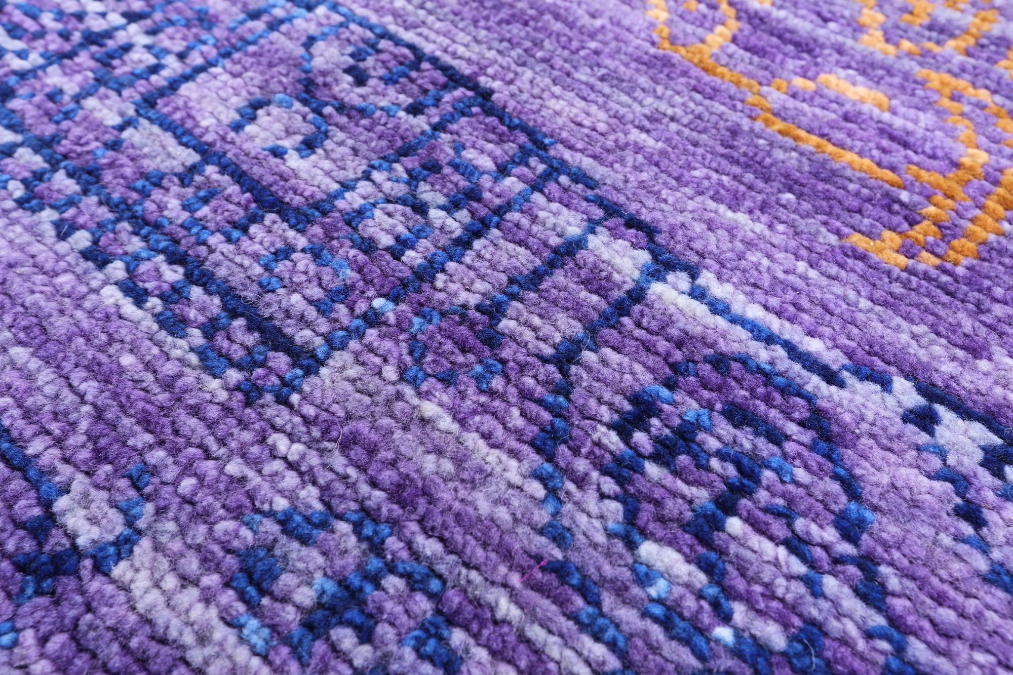 Purple Elephant Design Tribal Persian Gabbeh Hand Knotted Wool Rug - 8' 4" X 10' 1" - Golden Nile