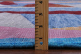 Ballerina Design Contemporary Handmade Wool Rug - 8' 1" X 10' 1" - Golden Nile