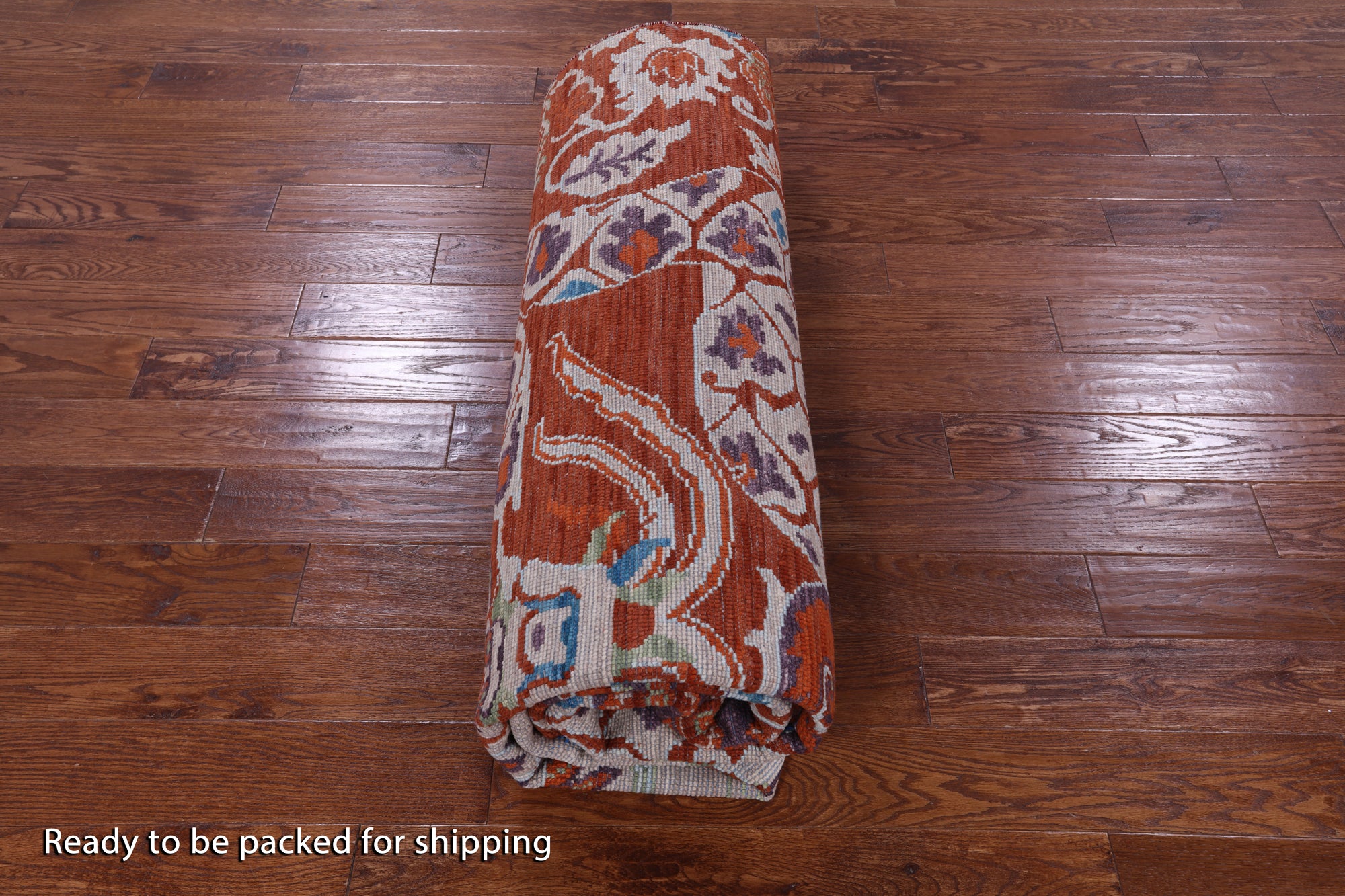 Dragon Design Hand Knotted Wool Rug - 8' 2" X 10' 3" - Golden Nile