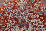 Dragon Design Hand Knotted Wool Rug - 8' 2" X 10' 3" - Golden Nile