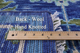 William Morris Handmade Wool Rug - 8' 1" X 10' 3" - Golden Nile