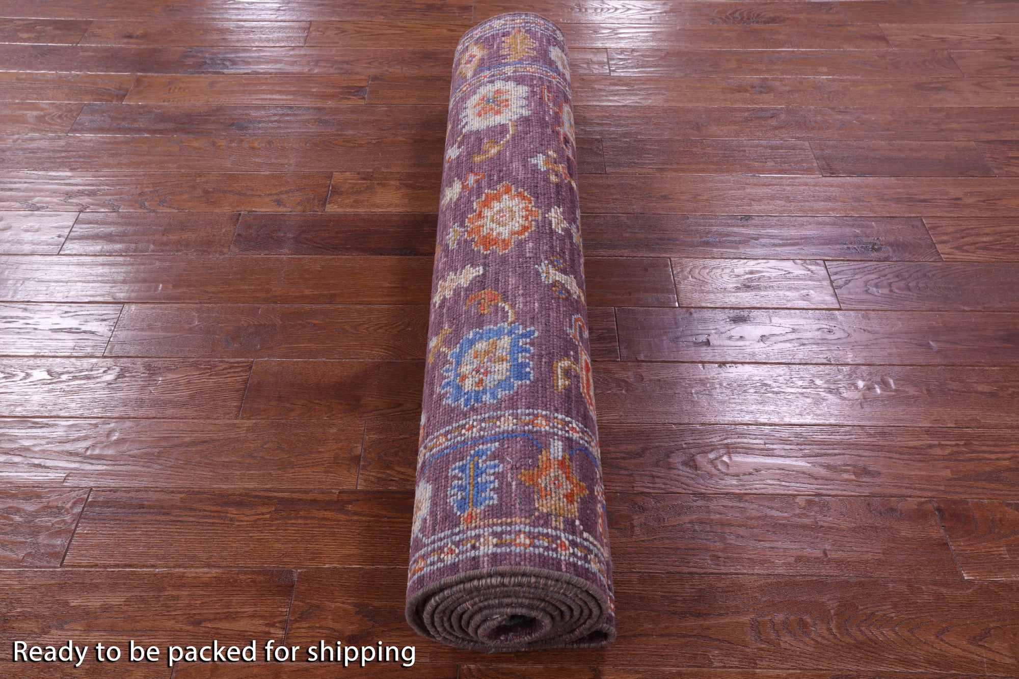 Turkish Oushak Hand Knotted Wool Runner Rug - 4' 2" X 12' 4" - Golden Nile