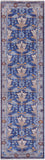 Blue Turkish Oushak Handmade Wool Runner Rug - 2' 9" X 9' 11" - Golden Nile