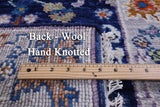 Turkish Oushak Handmade Wool Runner Rug - 2' 7" X 8' 4" - Golden Nile