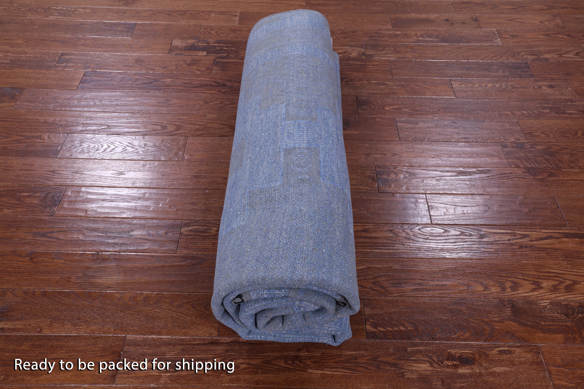 Southwest Navajo Design Gabbeh Hand Knotted Wool Rug - 8' 1" X 10' 1" - Golden Nile