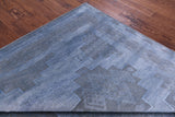 Southwest Navajo Design Gabbeh Hand Knotted Wool Rug - 8' 1" X 10' 1" - Golden Nile