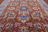 Persian Heriz Serapi Hand Knotted Wool Rug - 10' 2" X 14' 0" - Golden Nile