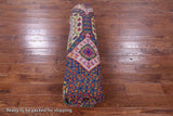 Geometric Persian Mamluk Hand Knotted Wool & Silk Rug - 8' 10" X 12' 1" - Golden Nile
