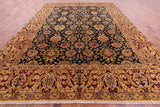 Persian Tabriz Handmade Wool Rug - 12' 1" X 16' 1" - Golden Nile