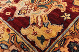 Persian Tabriz Handmade Wool Rug - 12' 1" X 16' 1" - Golden Nile