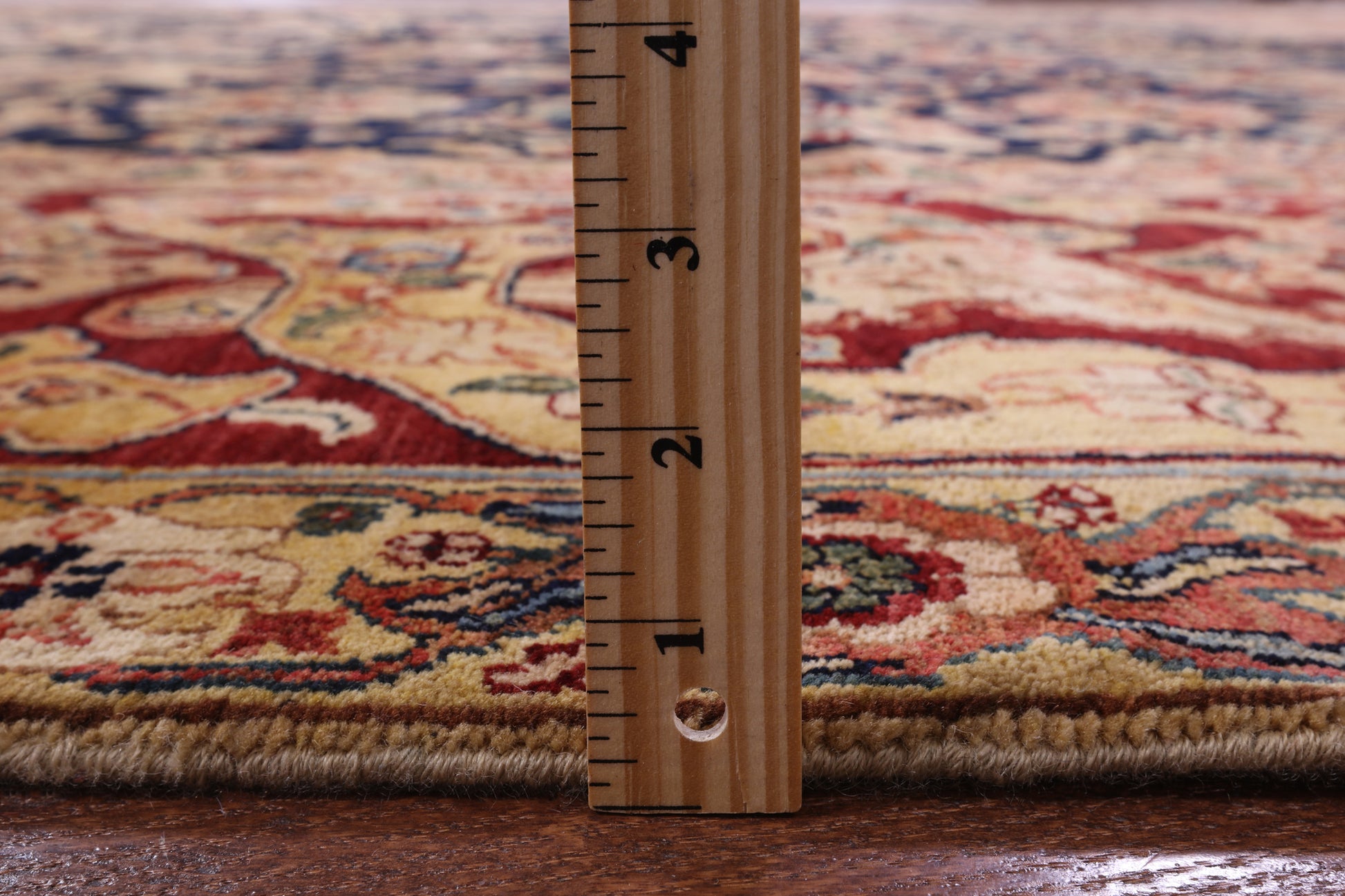 Persian Tabriz Handmade Wool Rug - 12' 1" X 16' 1" - Golden Nile